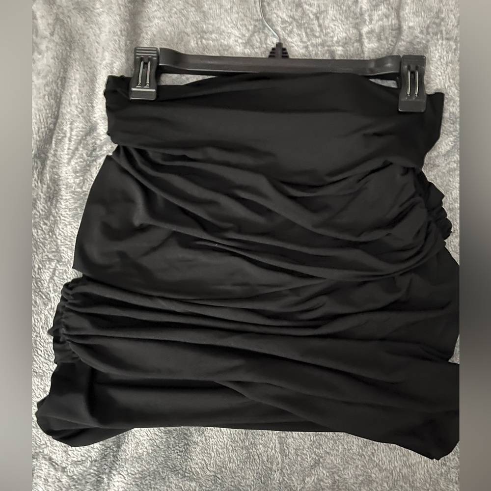BCBgeberation rusched skirt